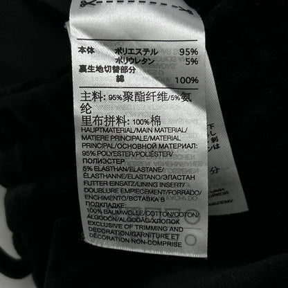 Y-3 ワイスリー IL2147 ブラック VELVET SPACER CUFFED PANTS ベルベット カフ パンツ ボトムス