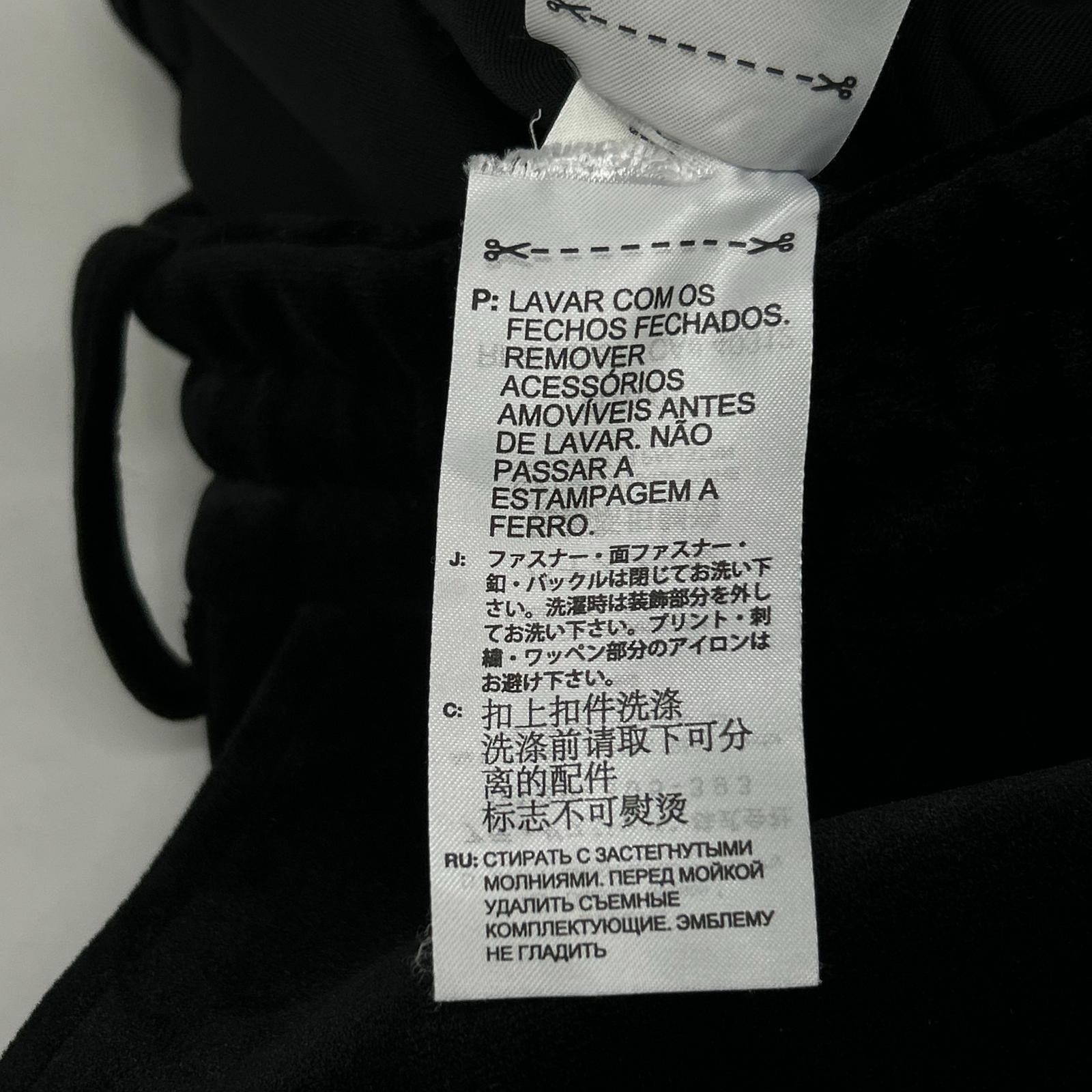 Y-3 ワイスリー IL2147 ブラック VELVET SPACER CUFFED PANTS ベルベット カフ パンツ ボトムス