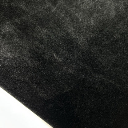 Y-3 ワイスリー IL2147 ブラック VELVET SPACER CUFFED PANTS ベルベット カフ パンツ ボトムス
