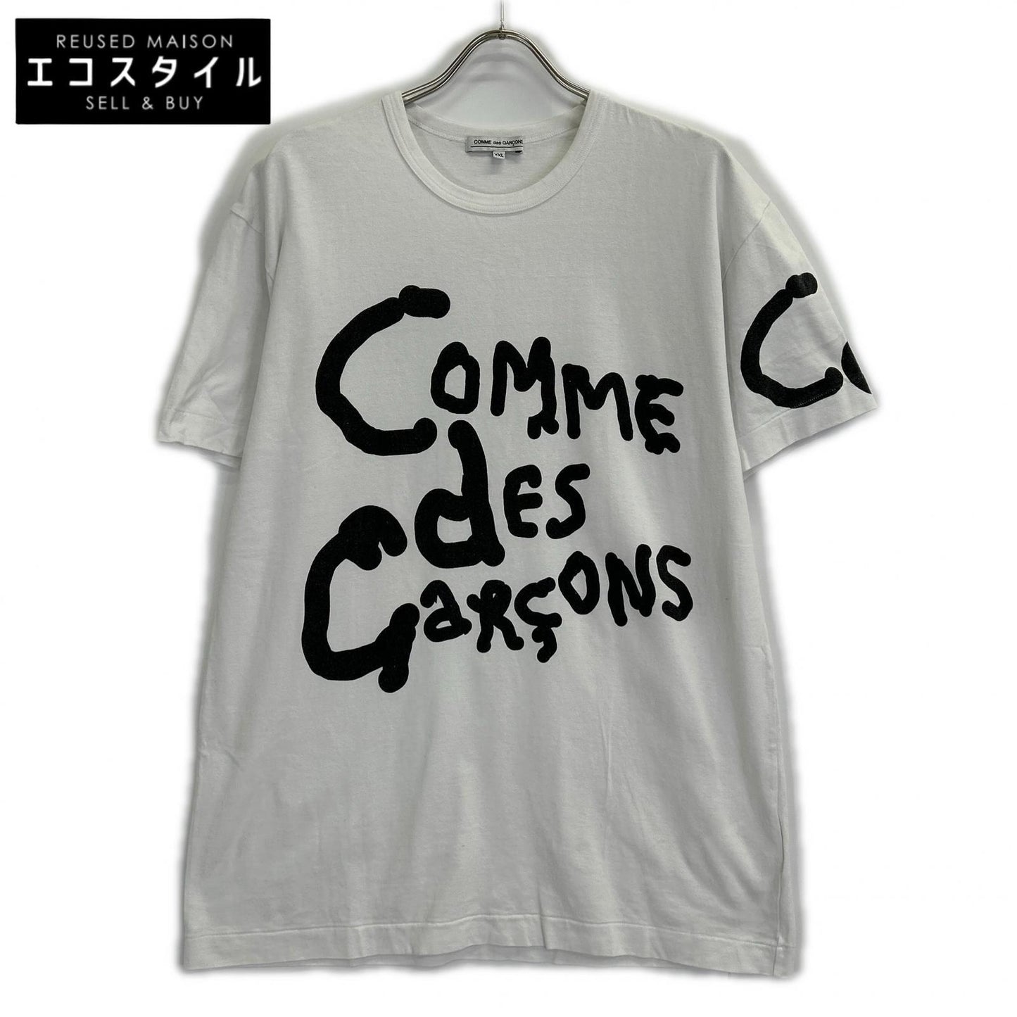 23SS OK-T103 White Alisa Yoffe Aoyama Renewal Commemorative Graphic Logo T-shirt Tops XXL Men's