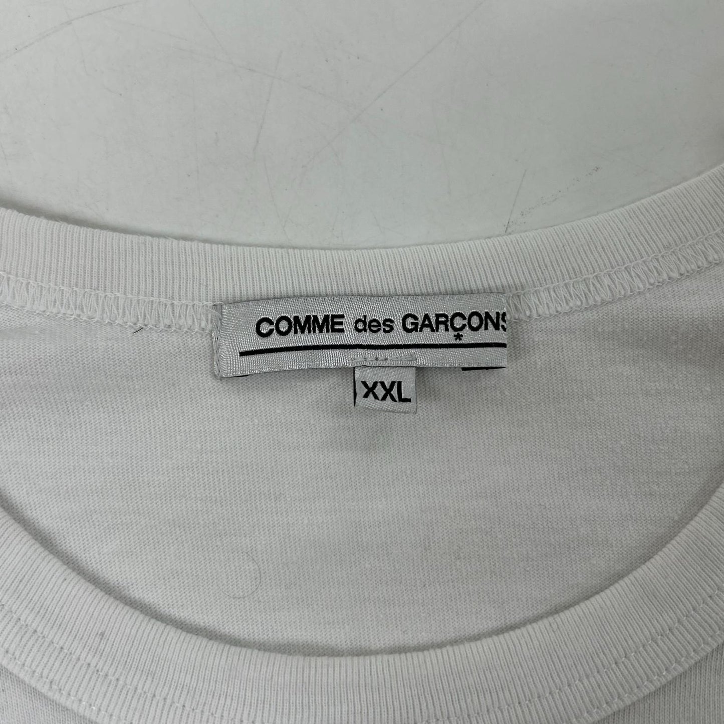 23SS OK-T103 White Alisa Yoffe Aoyama Renewal Commemorative Graphic Logo T-shirt Tops XXL Men's