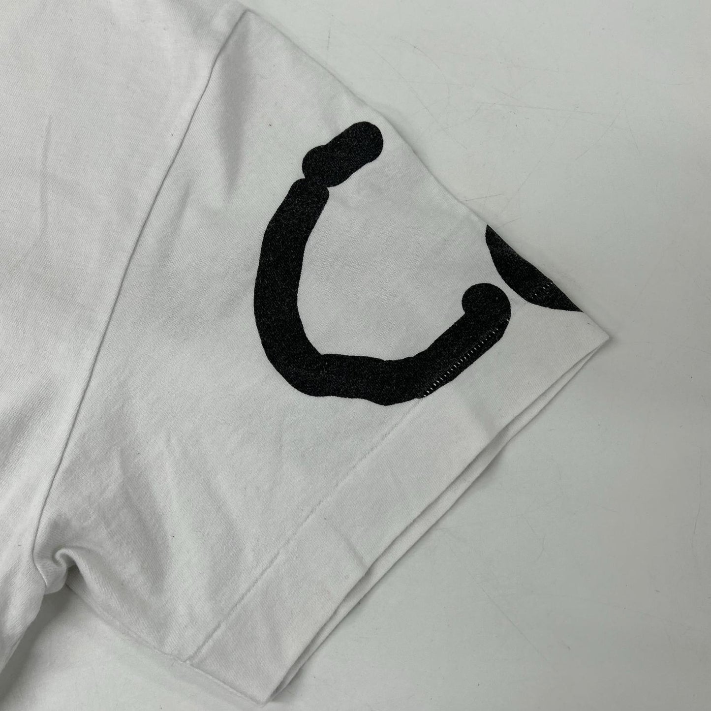 23SS OK-T103 White Alisa Yoffe Aoyama Renewal Commemorative Graphic Logo T-shirt Tops XXL Men's