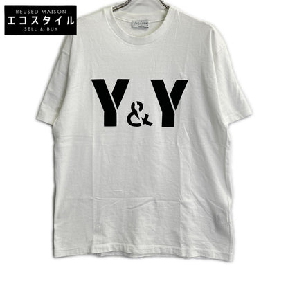 Yohji Yamamoto POUR HOMME ヨウジヤマモトプールオム HD-T77-087　ホワイト　顔料プリントＴシャツ トップス