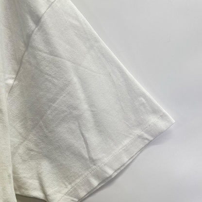 Yohji Yamamoto POUR HOMME ヨウジヤマモトプールオム HD-T77-087　ホワイト　顔料プリントＴシャツ トップス