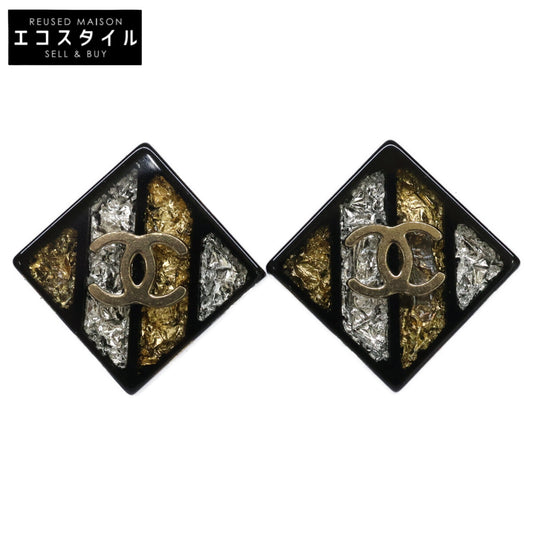 CHANEL シャネル 16C ココマーク スクエア ピアス