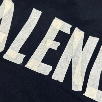 BALENCIAGA 巴黎世家 22年款 738761 黑色 TNM60 短袖衬衫 上衣