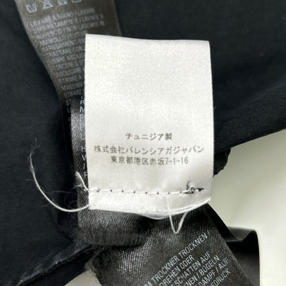 BALENCIAGA 巴黎世家 22年款 738761 黑色 TNM60 短袖衬衫 上衣