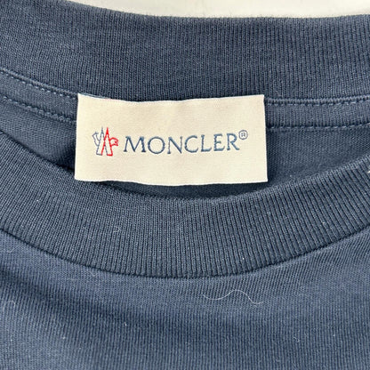 MONCLER モンクレール 23年製 ネイビー MAGLIA MANICHE CORTE トップス