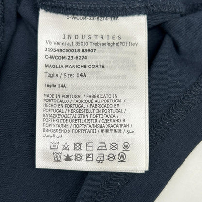MONCLER モンクレール 23年製 ネイビー MAGLIA MANICHE CORTE トップス