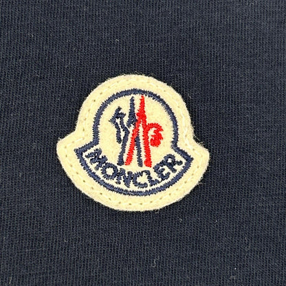 MONCLER モンクレール 23年製 ネイビー MAGLIA MANICHE CORTE トップス