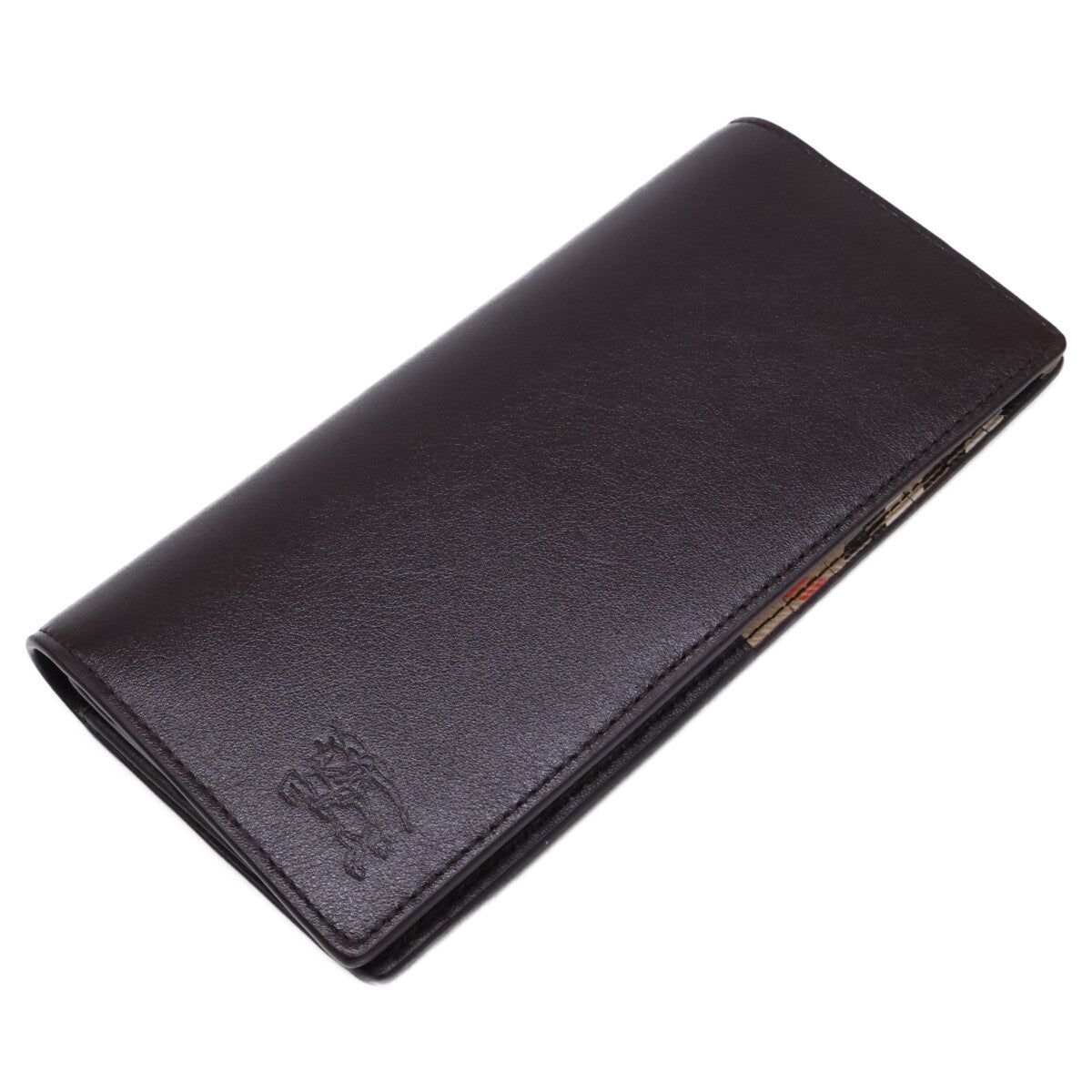 BURBERRY 博柏利 【美品】8123543 皮革长款钱包 带零钱包