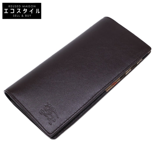 BURBERRY 【Excellent Condition】8123543 Leather Long Wallet (with coin purse)