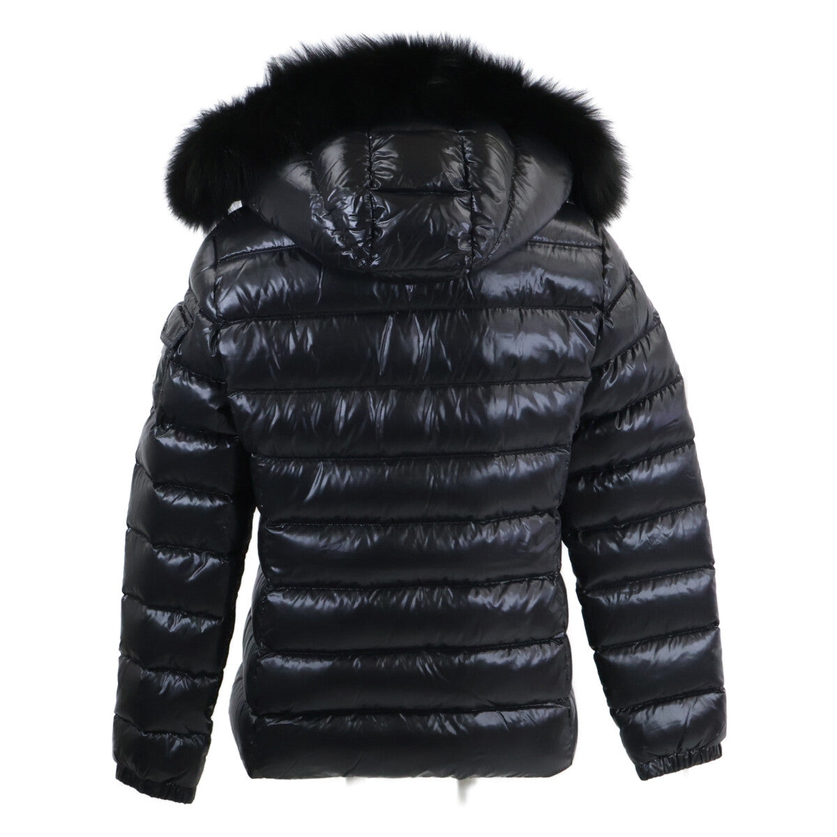 BADYFUR Fur/Hooded Down Jacket, Size 3, Women's