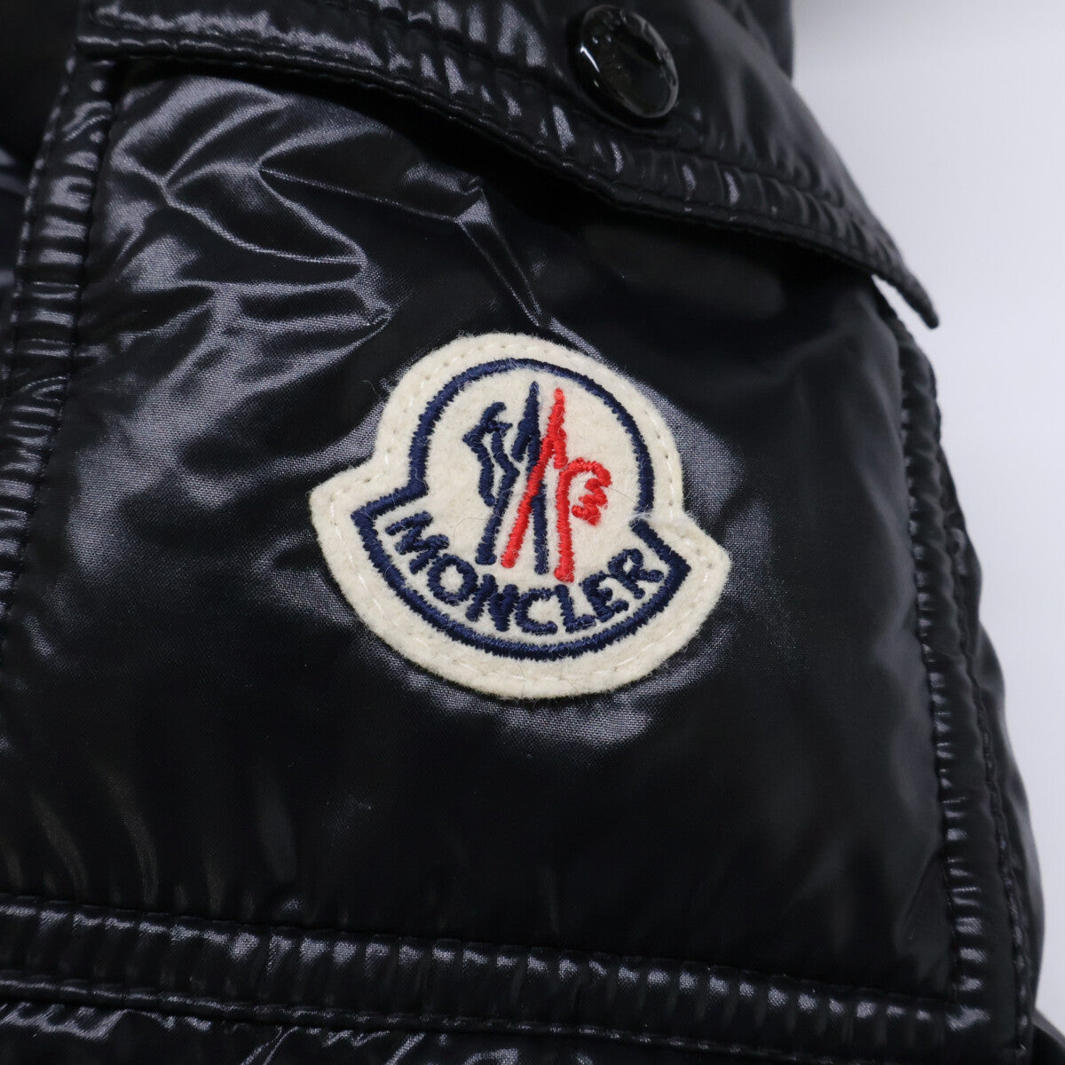MONCLER BADYFUR Fur-/Hooded Down Jacket