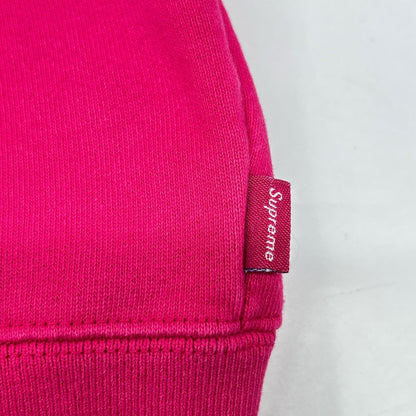 25FW Pink Small Box Zip Up Hooded Sweatshirt Tops X L Men's