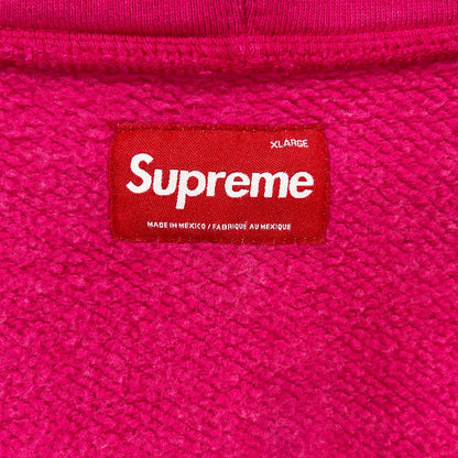 25FW Pink Small Box Zip Up Hooded Sweatshirt Tops X L Men's
