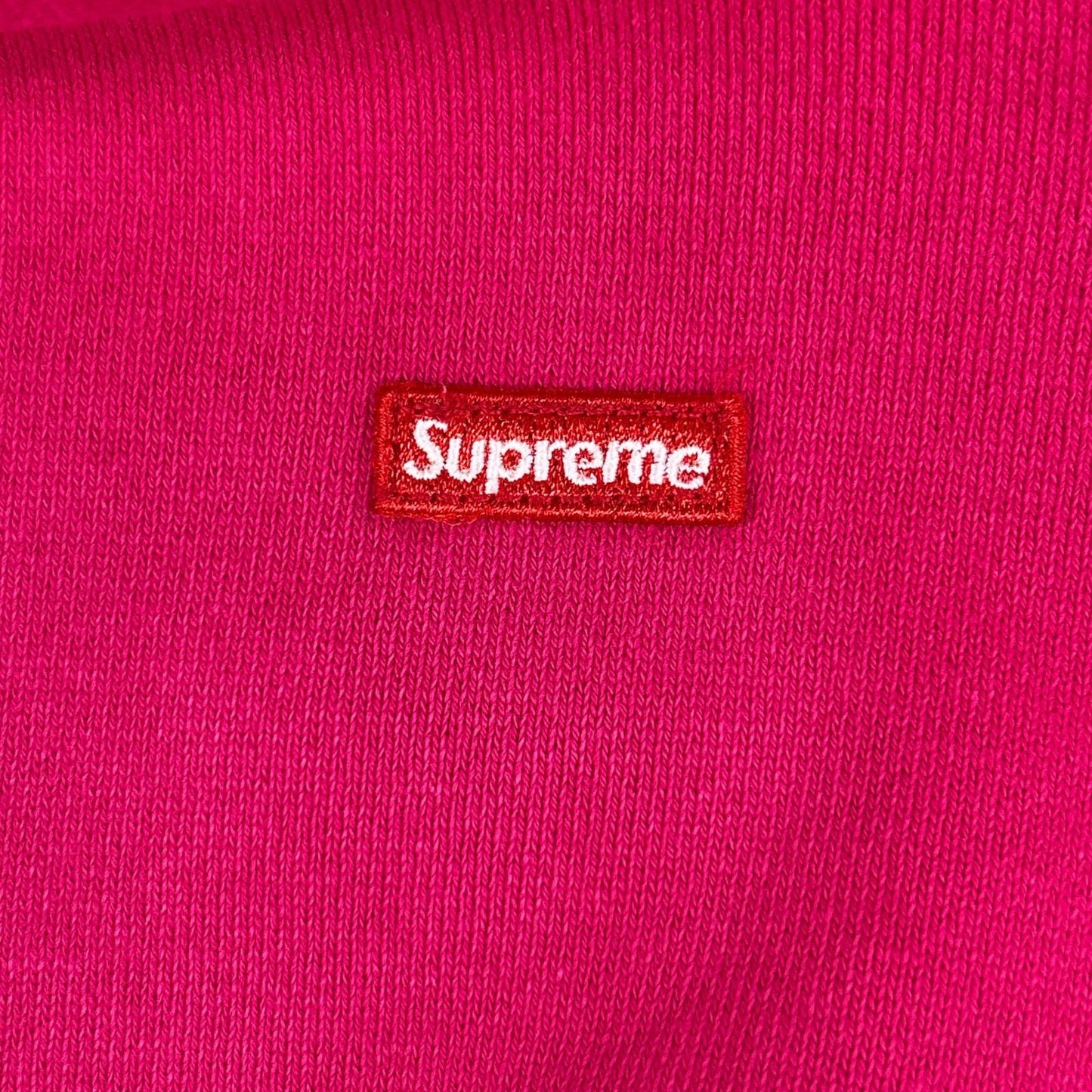 25FW Pink Small Box Zip Up Hooded Sweatshirt Tops X L Men's