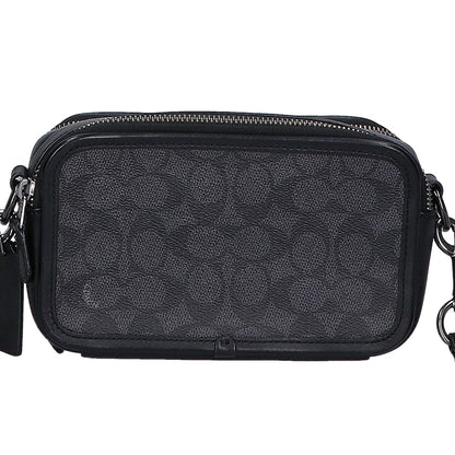 COACH コーチ 【美品】CW365 ワイアット クロスボディ バッグ・シグネチャー キャンバス ショルダーバッグ