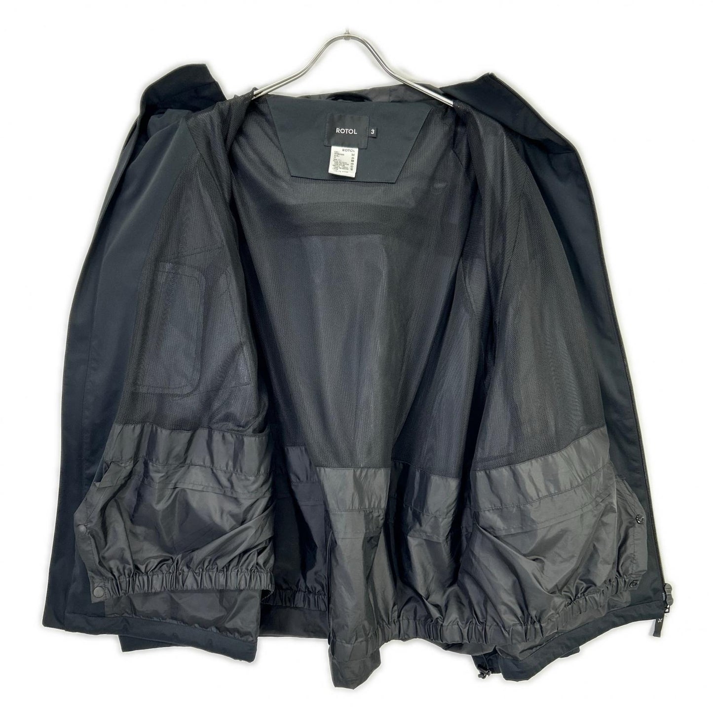 ROTOL ロトル R23W0YC03 ブラック 23AW SHELL PARKA mark:1.3 ジャケット ジャケット