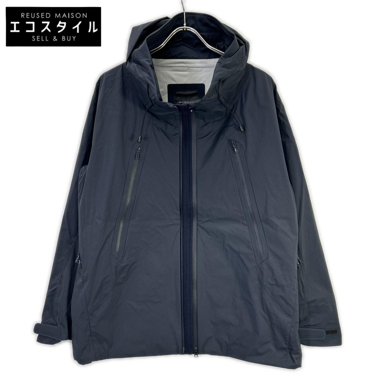 DESCENTE 迪桑特 DU4FWBA2M 24AW 黑色 ALLTERRAIN CREAS 硬壳夹克 夹克