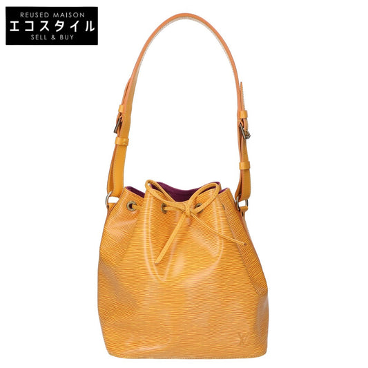 LOUIS VUITTON Louis Vuitton 1996 M44109 Yellow Epi Petit Noe Handbag