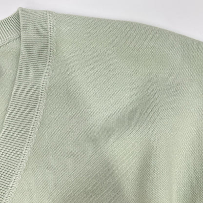 Theory 6101707 Mint V-Neck Sweater Top