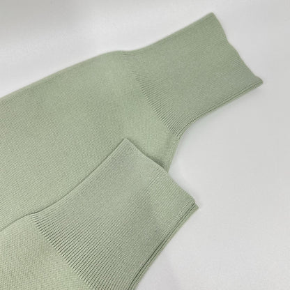 Theory 6101707 Mint V-Neck Sweater Top