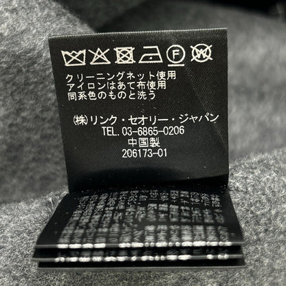 5309602 カシミヤ混 ｼｮｰﾄ丈 ﾍﾞｽﾄ ﾌｰﾃﾞｨｰ ベスト S レディース