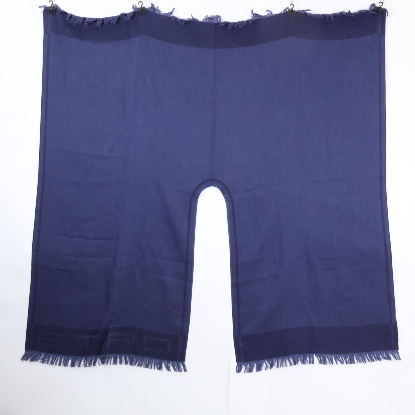 ETRO エトロ 【美品/国内正規】231-14317-9161 シルク/カシミヤ ジャカード ケープ ポンチョ ケープ