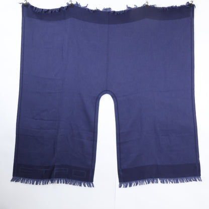 ETRO エトロ 【美品/国内正規】231-14317-9161 シルク/カシミヤ ジャカード ケープ ポンチョ ケープ