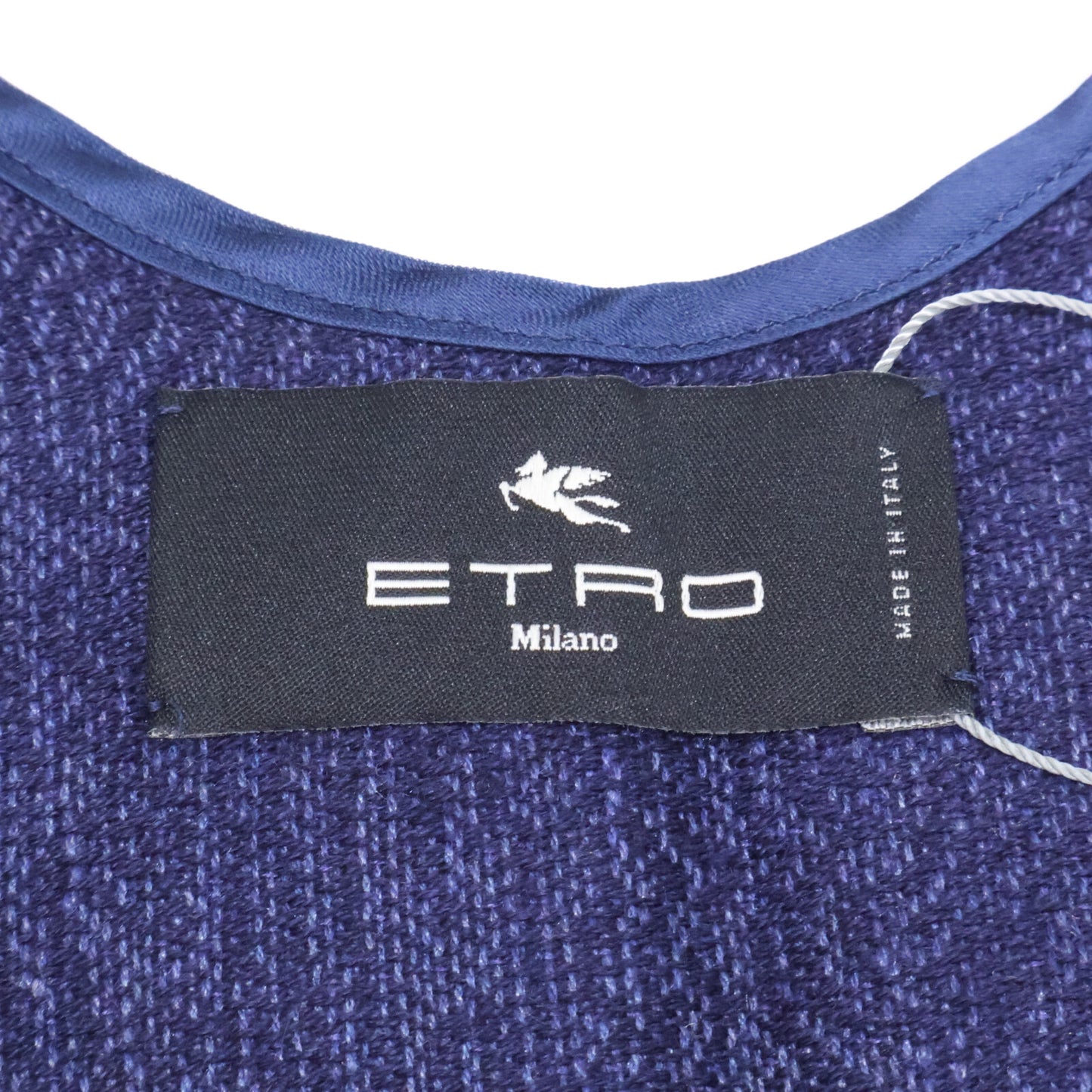 ETRO エトロ 【美品/国内正規】231-14317-9161 シルク/カシミヤ ジャカード ケープ ポンチョ ケープ