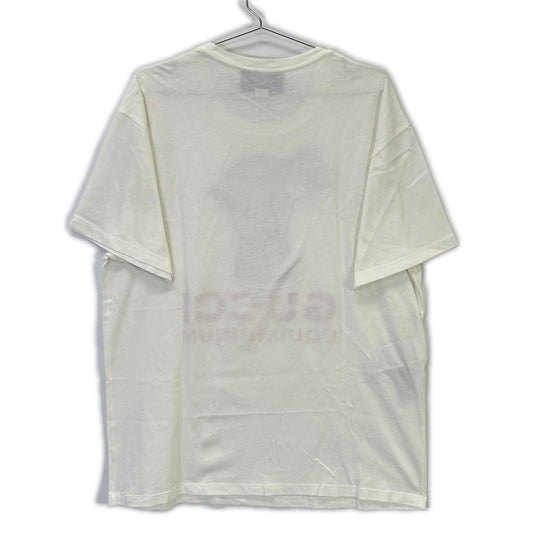 615044 WHITE PIG EMBROIDERY T-SHIRT Tops L Men's