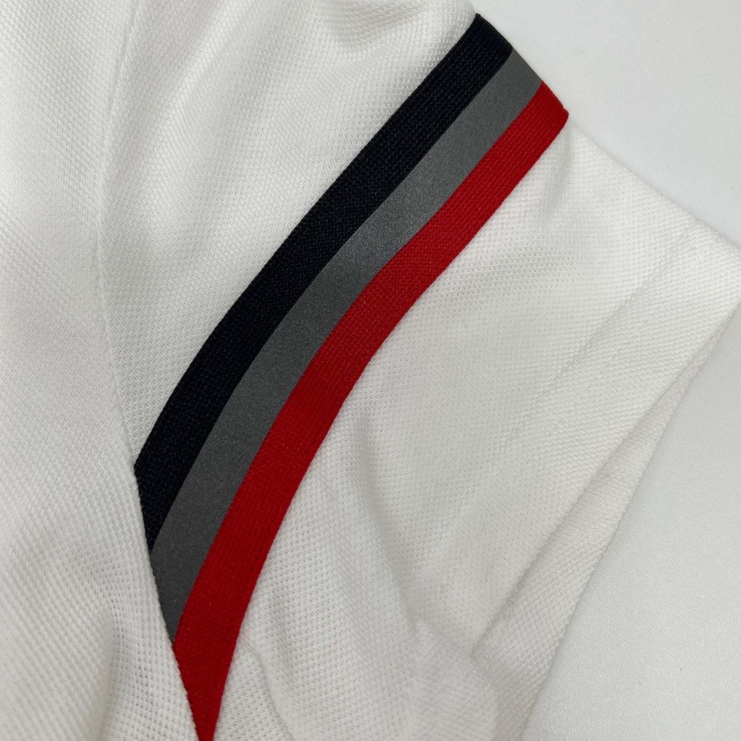 MONCLER モンクレール ホワイト コットン ポロシャツ トップス