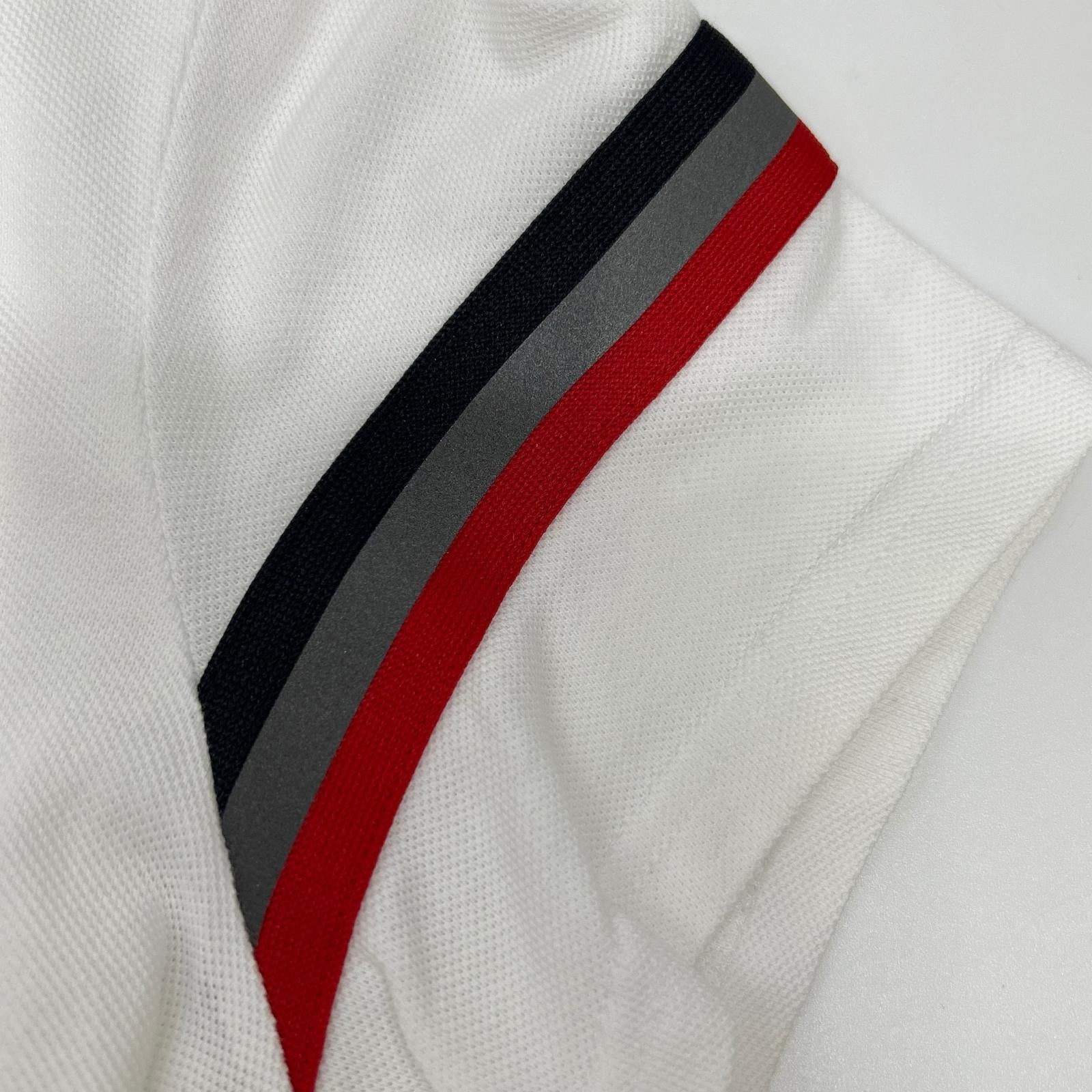 MONCLER モンクレール ホワイト コットン ポロシャツ トップス