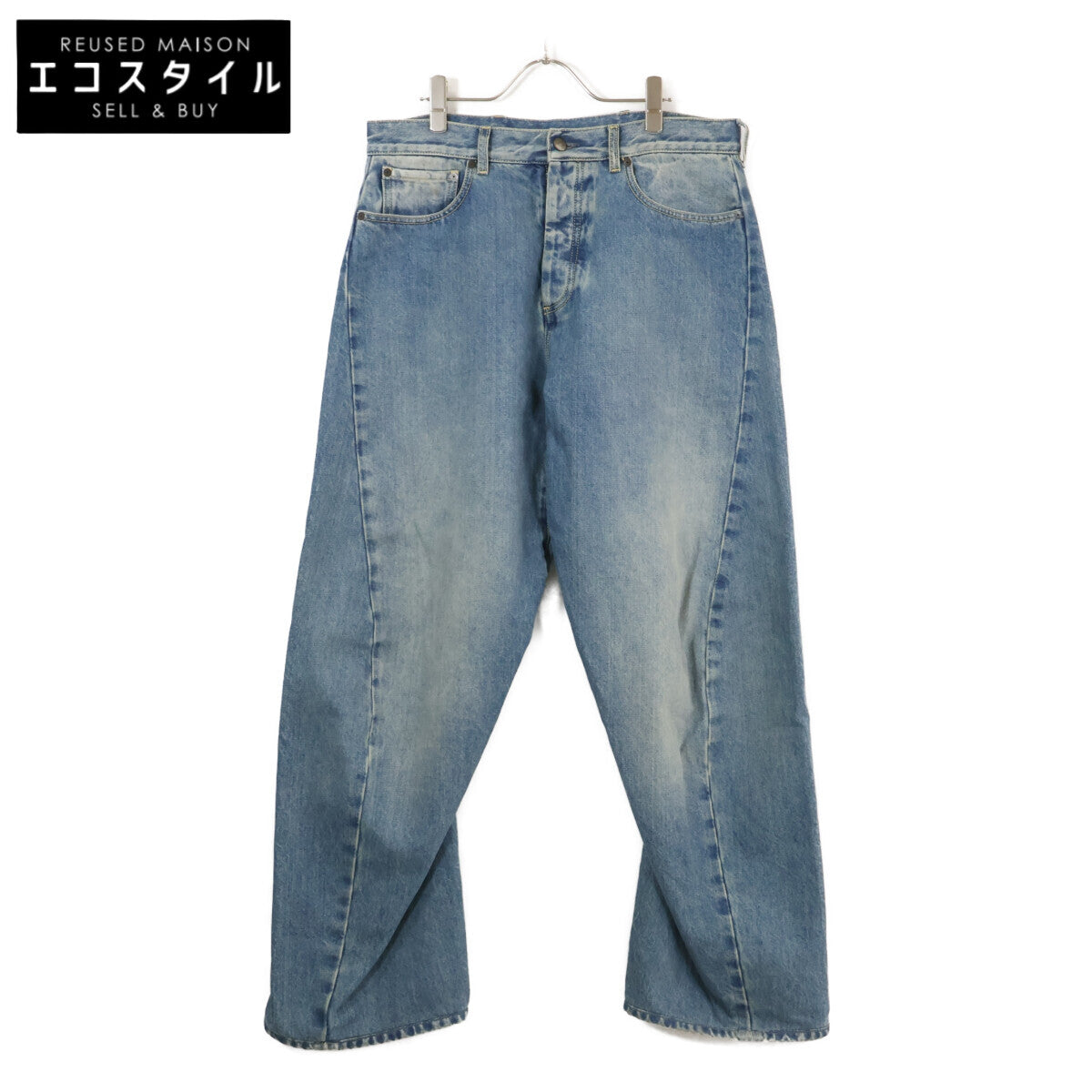 1 10【国内正品/24AW】S50LA0234 对角缝线牛仔裤 下装 32 男士