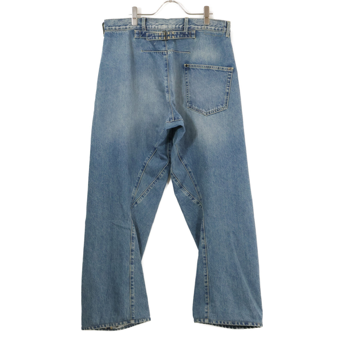 1 10【国内正品/24AW】S50LA0234 对角缝线牛仔裤 下装 32 男士