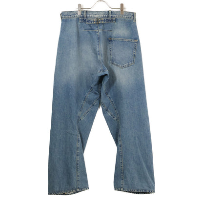 1 10【国内正品/24AW】S50LA0234 对角缝线牛仔裤 下装 32 男士