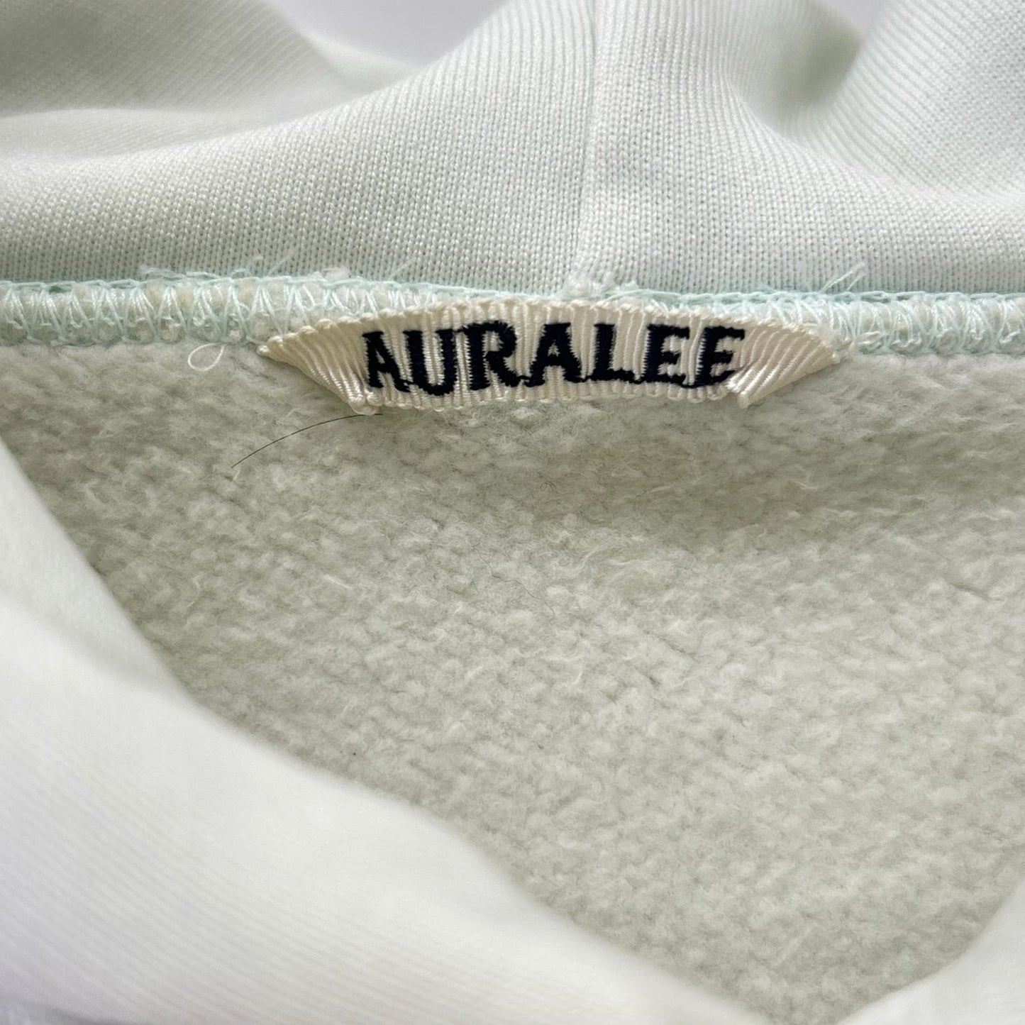 AURALEE オーラリー A9AP01PU ブルー BAGGY POLYESTER SWEAT P O PARKAパーカー トップス