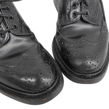Tricker's トリッカーズ BOURTON バートン ダイナイトソール ウィングチップシューズ メンズ ブラック 8 5633 シューズ
