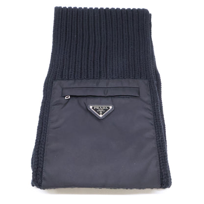 PRADA 普拉达 【立即购买/日本正品】UMS354 S202 1WT0 Re-Nylon 华达呢羊毛围巾