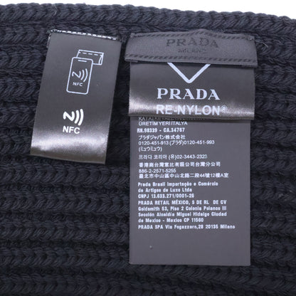 PRADA 普拉达 【立即购买/日本正品】UMS354 S202 1WT0 Re-Nylon 华达呢羊毛围巾