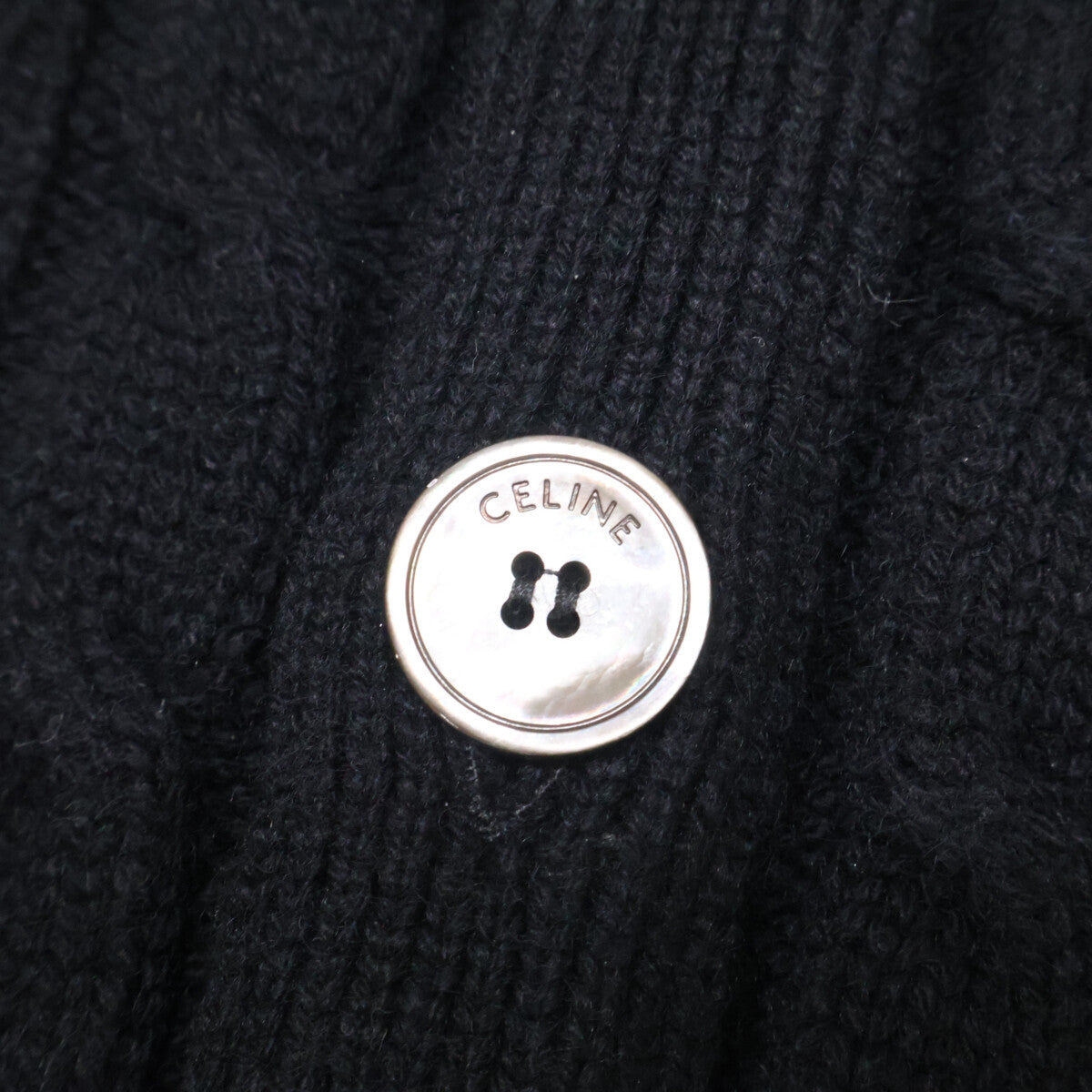 CELINE セリーヌ 【国内正規】2AD5G362W トリオンフ刺繍 カシミヤ ニットカーディガン トップス