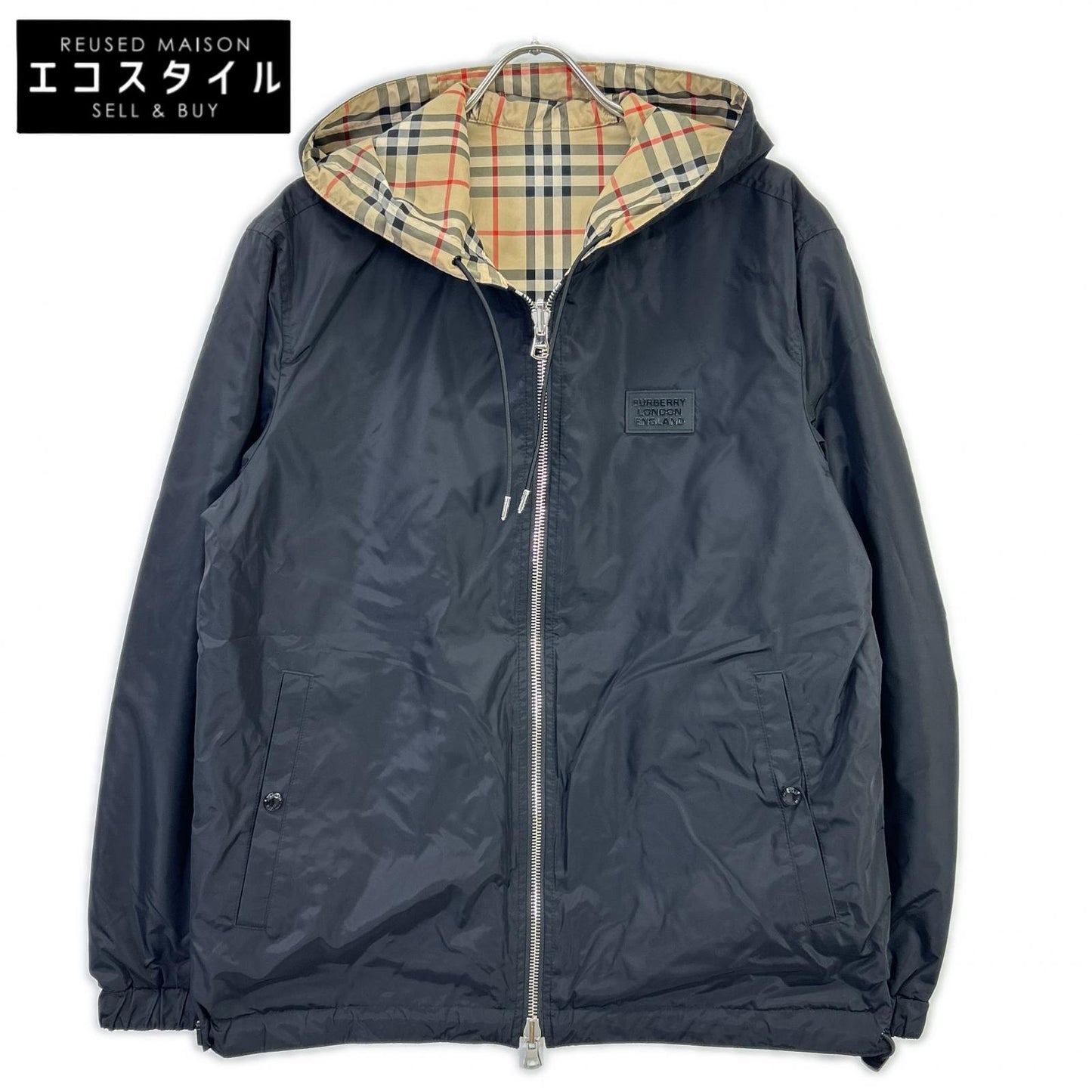 BURBERRY 巴宝莉 8027097 复古格纹双面夹克