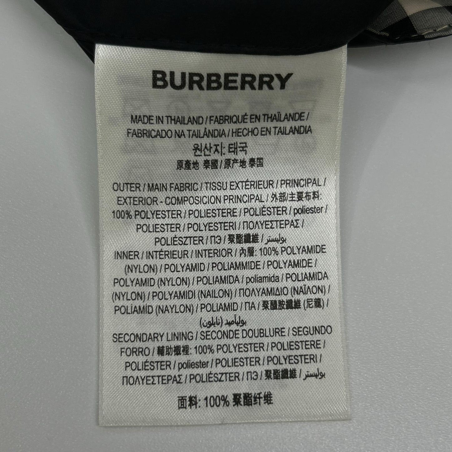 BURBERRY 巴宝莉 8027097 复古格纹双面夹克