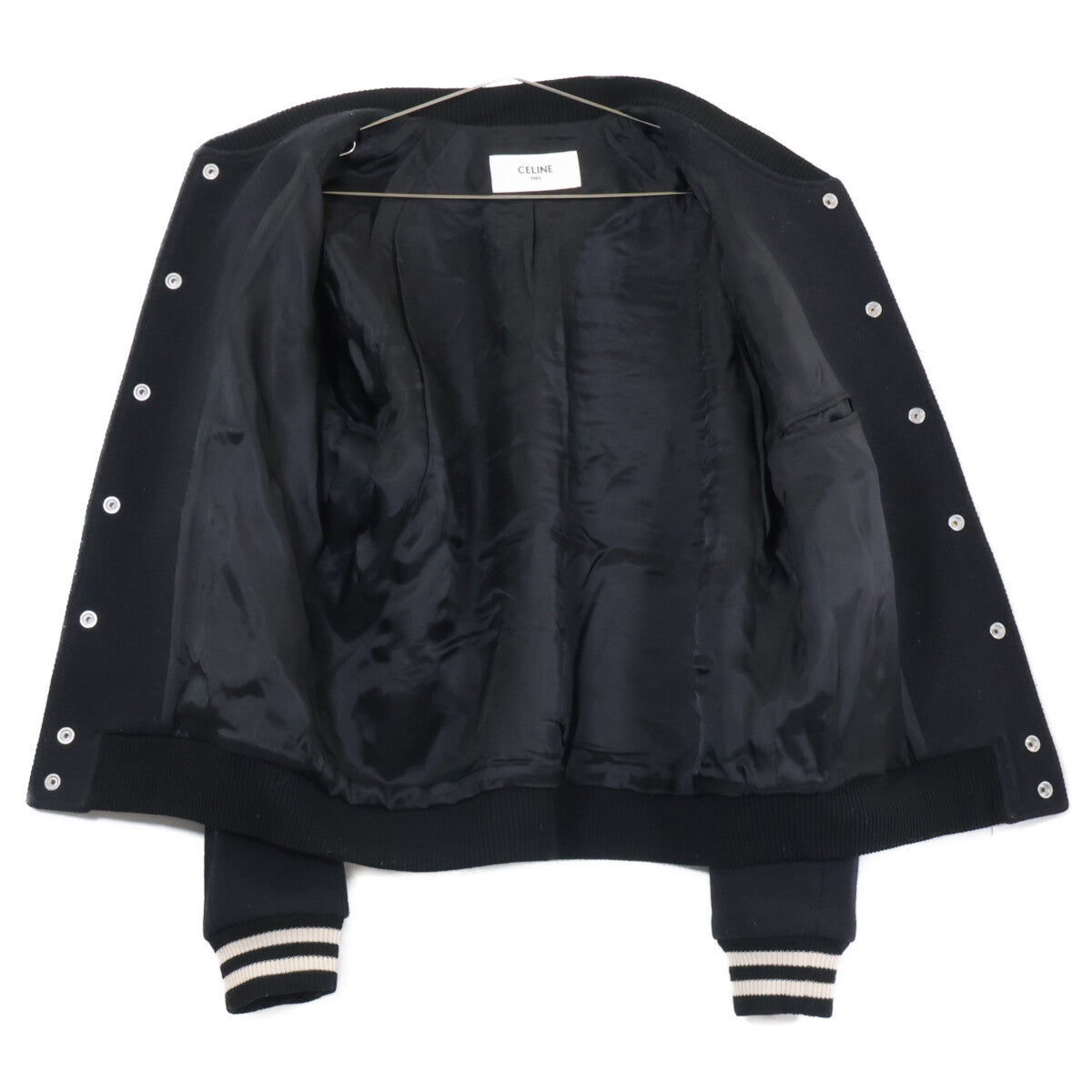 CELINE 思琳 【国内正品】2V86W896C TEDDY COLLEGE BOMBER JACKET 泰迪学院飞行员夹克 夹克