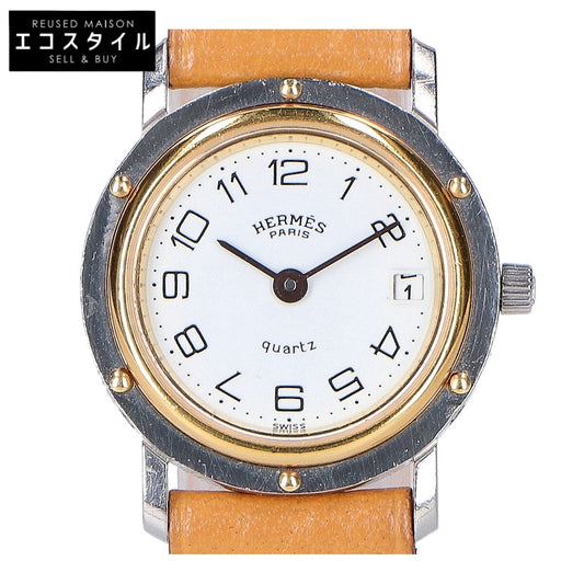 HERMES エルメス クリッパーデイト クォーツ 腕時計