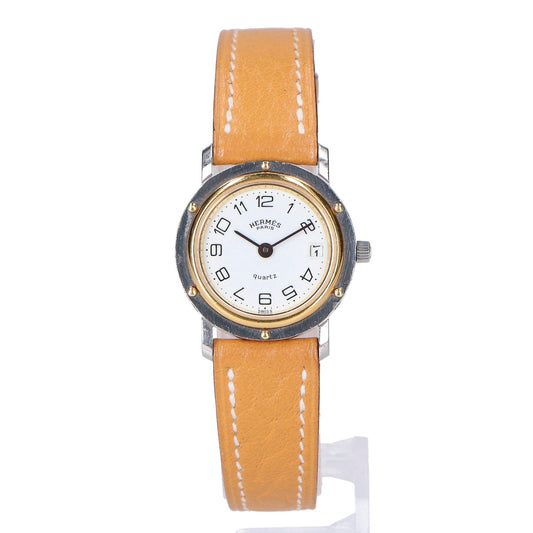 HERMES エルメス クリッパーデイト クォーツ 腕時計