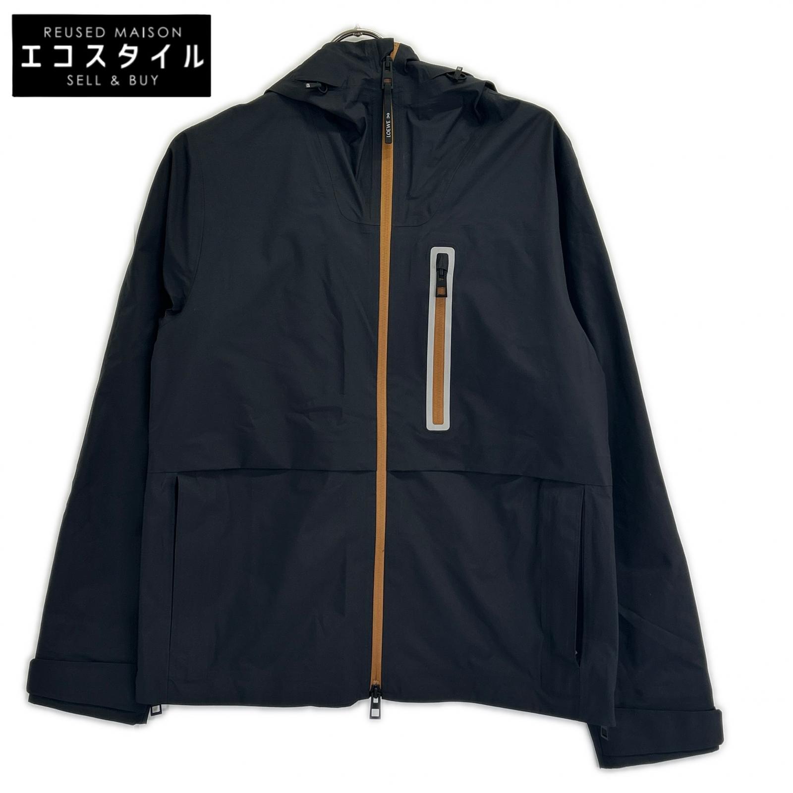 LOEWE 罗意威 x On昂跑【美品/国内正品】S929Y02W02 女士跑步风暴夹克，采用科技防风面料，带帽夹克