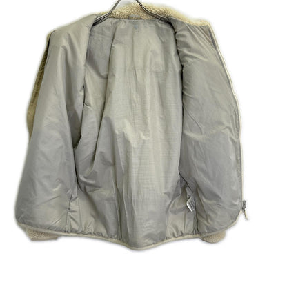 DESCENTE デサント DHMQJC33 ホワイト ボア フリース ジャケット