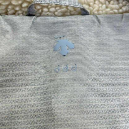 DESCENTE デサント DHMQJC33 ホワイト ボア フリース ジャケット